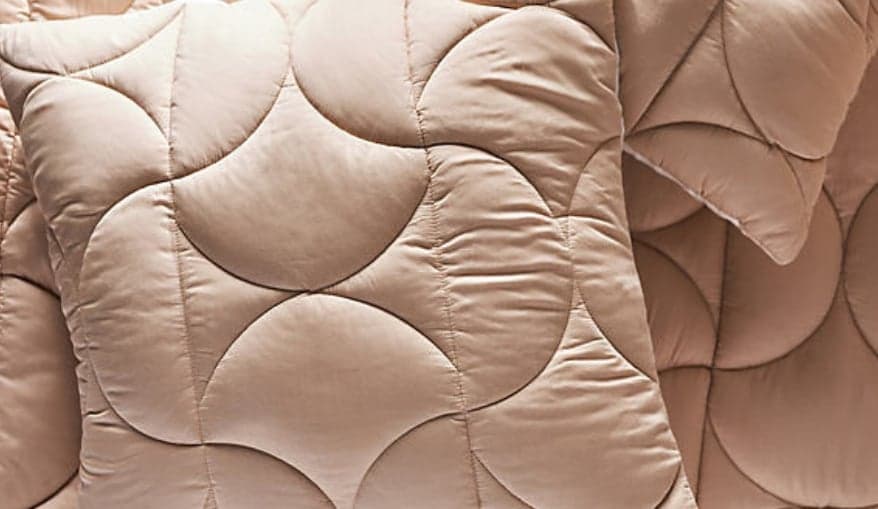 Anthropologie - Polaire Solid Quilted Puffer Square Pillowcase - Â£48