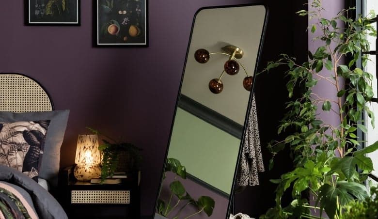Habitat Rectangular Cheval Mirror with Stand By Argos