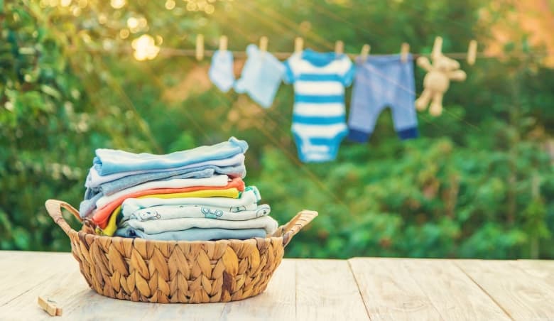 Freshen up on the clothes line