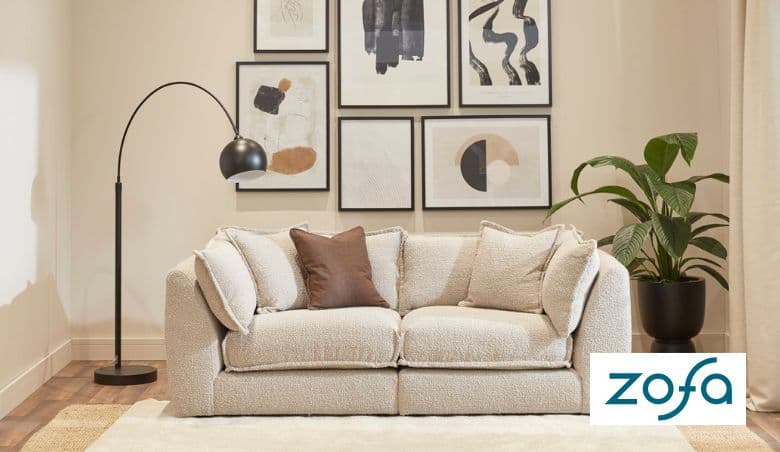 Zofa - Utopia Modular Sofa - Boucle Ivory Blog