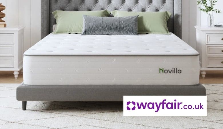 Novilla 27cm Ortho Memory Foam Pocket Sprung Mattress by Wayfair