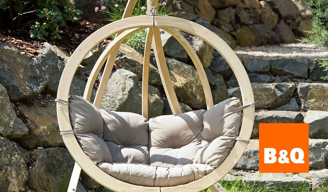 Amazonas Globo Wooden Hanging Egg Chair by B&Q >
