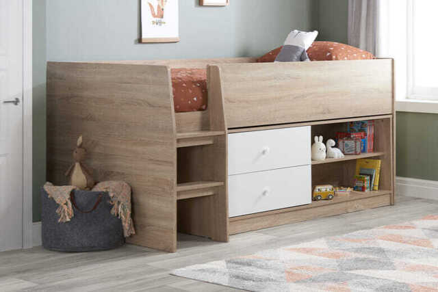 Assets product images mattressnextday gbmtrnxtqkbfhrmpbrq birlea leyton kids storage cabin bed single medium