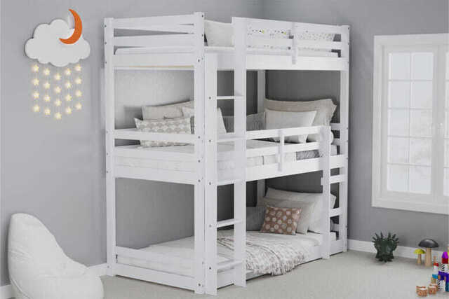 Assets product images mattressnextday gbmtrnxtwtcosggbh birlea tressa white kids triple bunk bed single medium