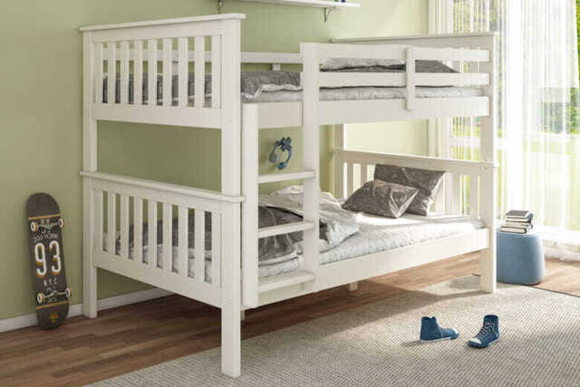 Assets product images mattressnextday gbmtrnxtdgeonjeu bella white quadruple bunk bed one size medium