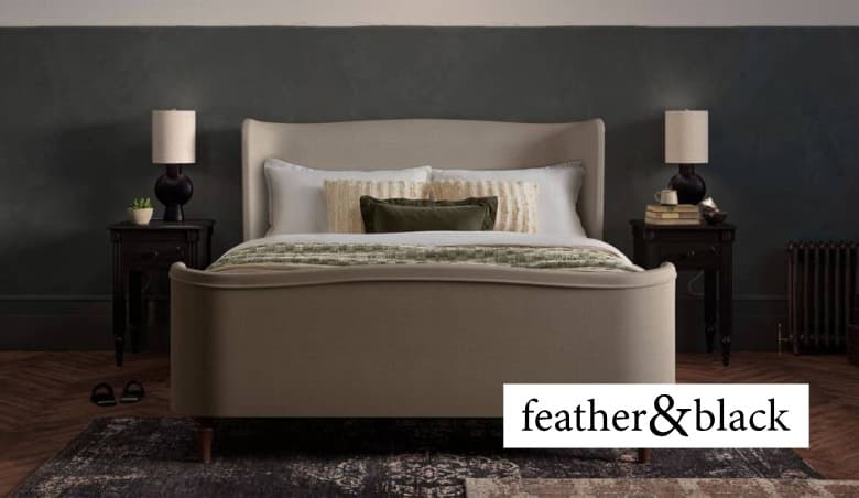 Black Friday Bed Sale at feather & black