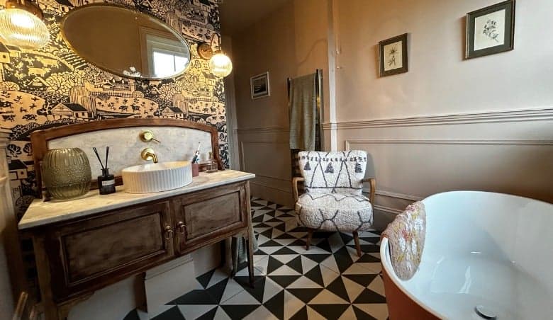 Colourful & Vintage: Inside Serena Dobson’s Hillside Home