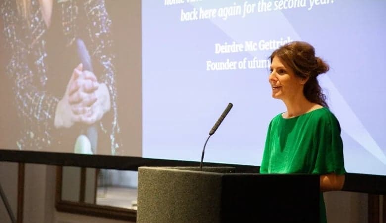 Deirdre at event