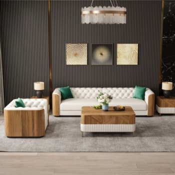 Leather sofas