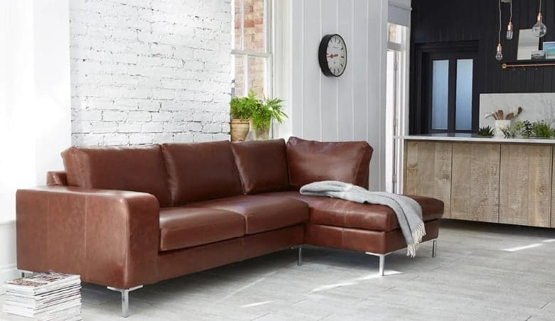 Leather Sofa >