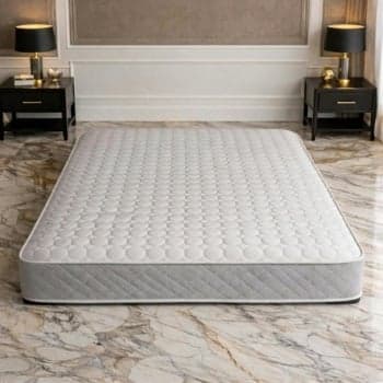 Coil sprung mattress