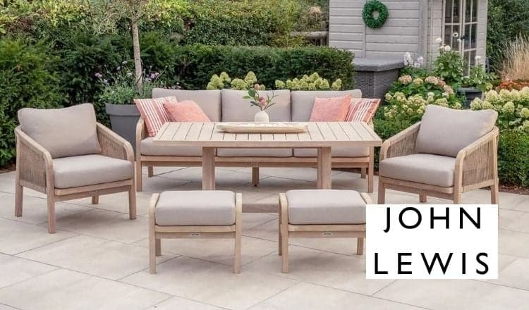 KETTLER Cora Rope 7-Seater Casual Garden Dining Set by John Lewis >