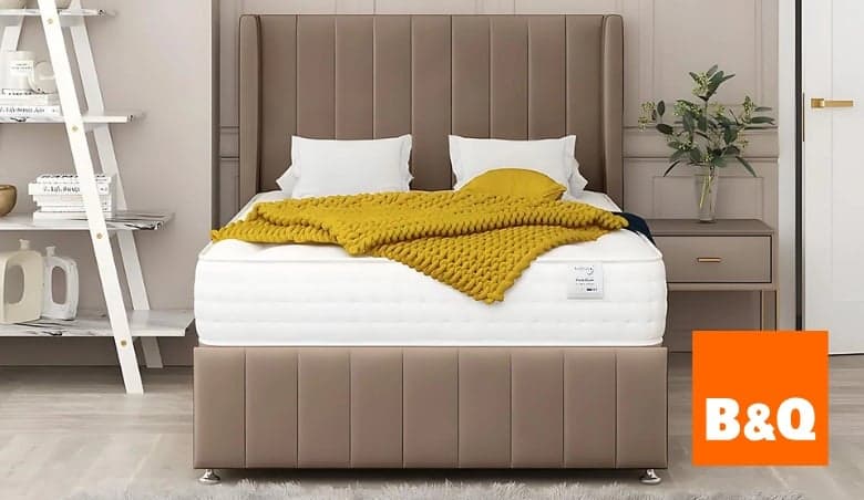 Luxury Orthopaedic Divan Drawers Bed Set With Mattress by B&Q >