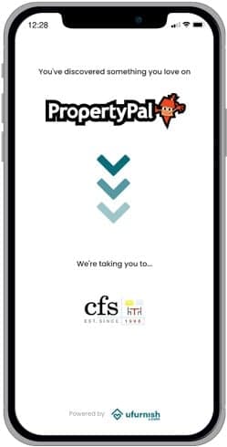 PropertyPal Shop the Look retailer redirect