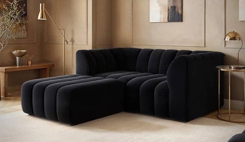 Velvet Sofa >