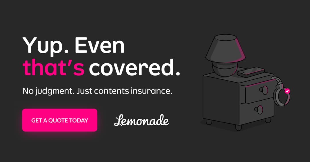Contents insurance with Lemonade