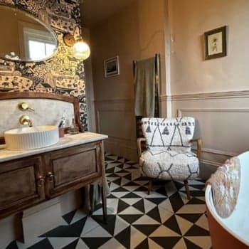Colourful & Vintage Inside Serena Dobson’s Hillside Home 