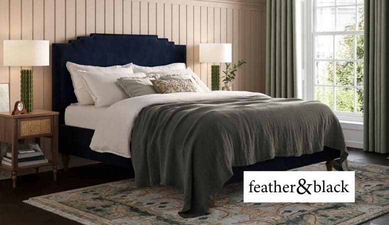 Feather & Black Beds