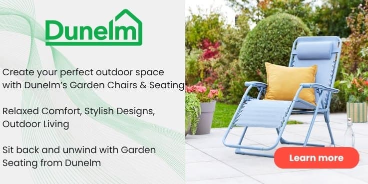 Dunelm Garden Chairs & Seating Mid Banner