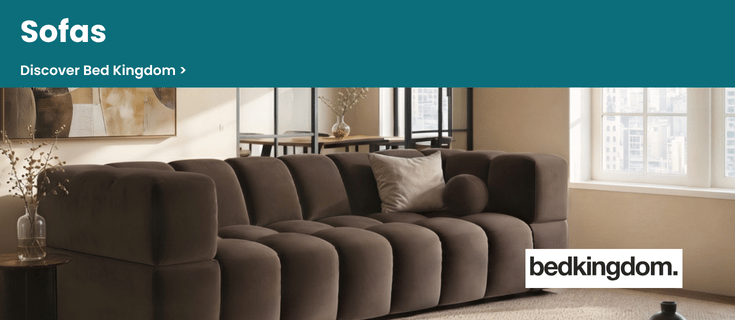 Bed Kingdom Sofas Top Banner Mobile