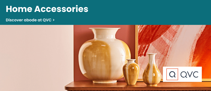 QVC Abode Home Accessories Top Banner Mobile