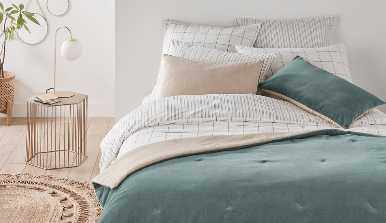 Velvet Cotton Bedspread by La Redoute
