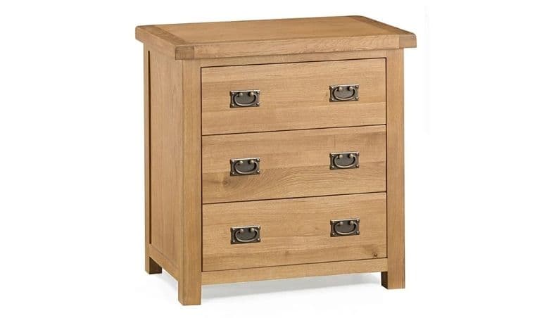 Sydney 3 Drawer Chest by Oak Furniture Superstore