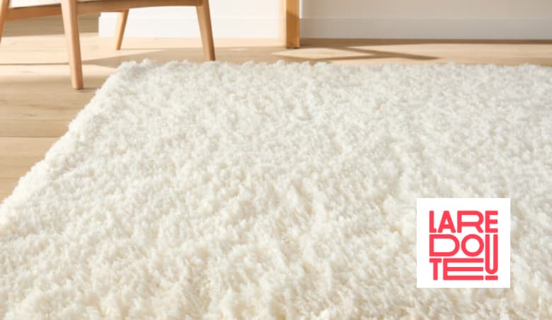 Albia Shaggy Wool Effect Rug by La Redoute