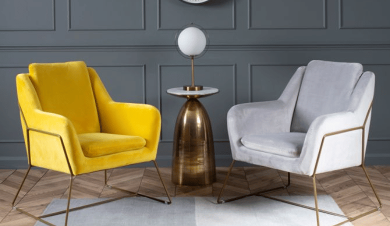 Mentosa Armchair Grey By My-Furniture