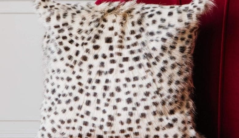 Leopard Print Cushion by Graham u0026 Green