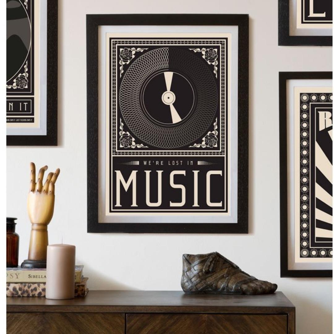 Maximalist wall art