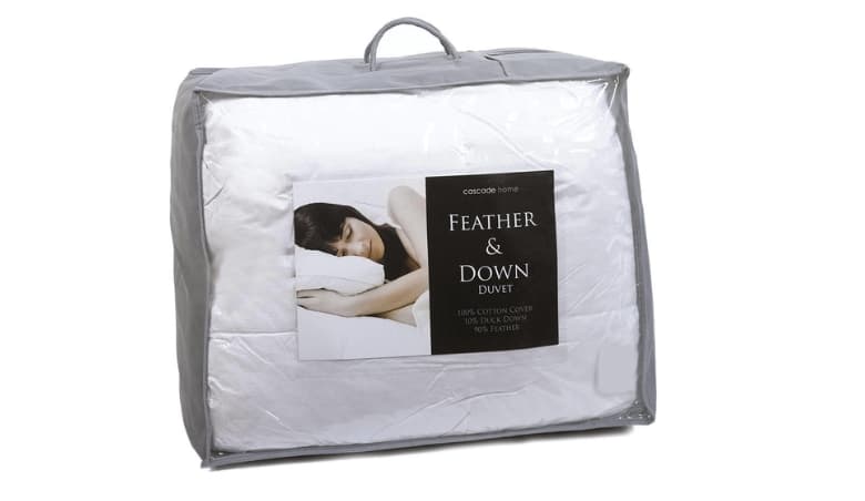 Duck Feather u0026 Down Duvet Double Duvet 4.5 Tog By litecraft