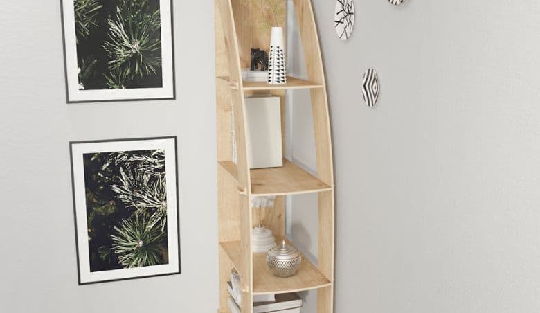 Agile Corner Bookcase By Wayfair