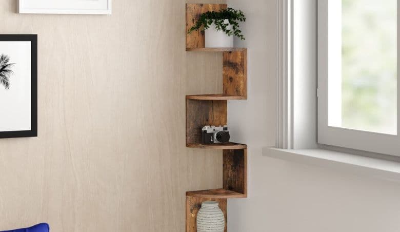 Carol Corner Bookcase By Wayfair