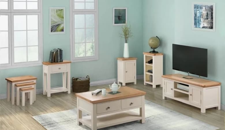 Dorset Painted Storage Coffee Table By Choice Furniture Superstore