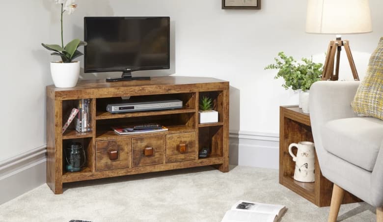 Jakarta Corner Tv Unit Mango By Home Detail