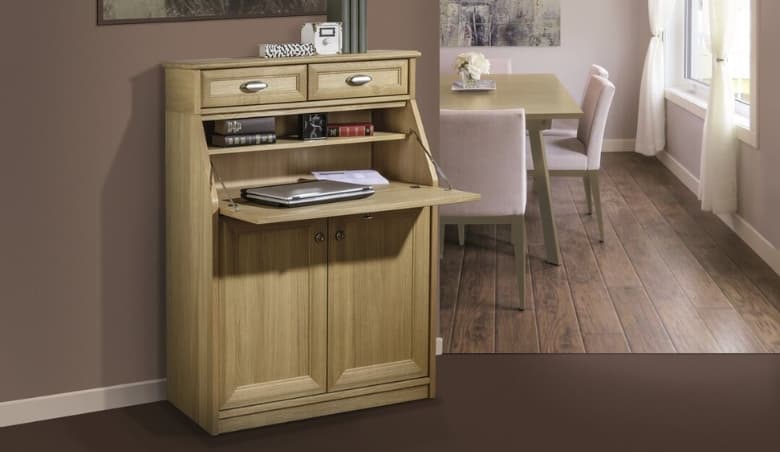 Jara Antique Secretary Desk By Wayfair