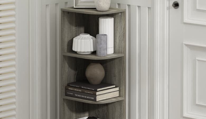 Pasir Corner Bookcase By Wayfair