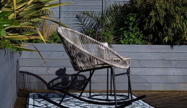 Zanzibar Garden Rocking Chair by WensumnBy Cherry Lane Garden Centres