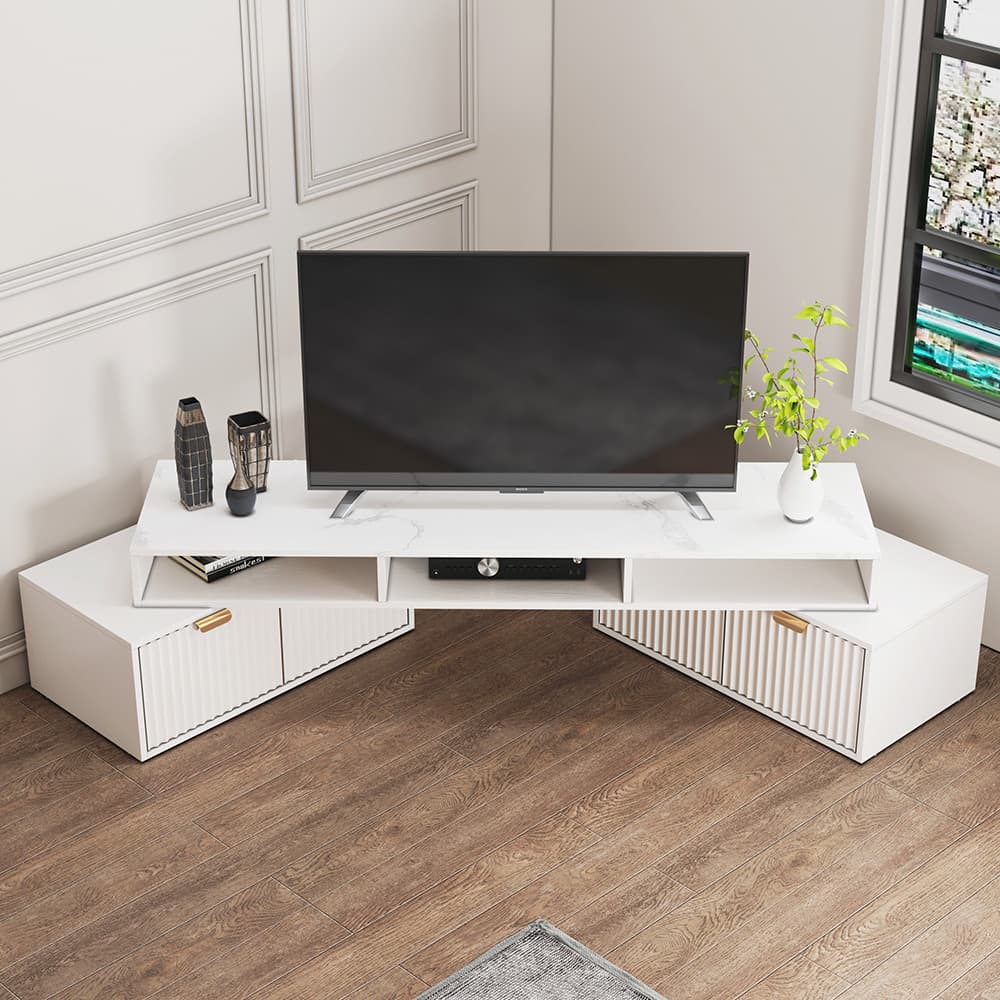 corner tv stand