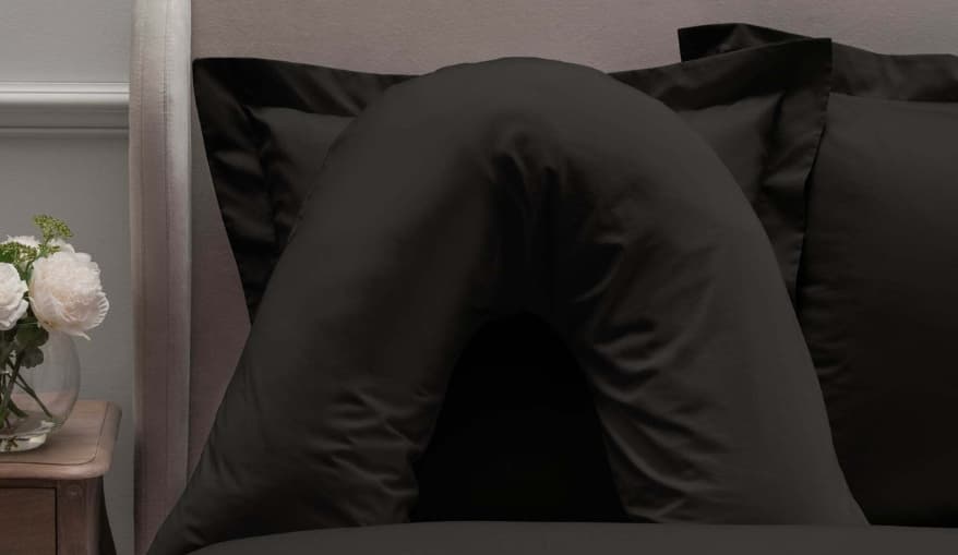 Dunelm - Dorma 300 Thread Count 100% Cotton Sateen Plain Dye Oxford Pillowcase - £10.40