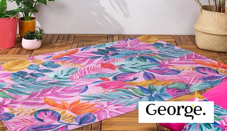 George at Asda Outdoor Rug