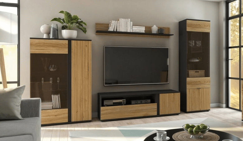 Oak Living Room Furniture Set Impact Furniture
