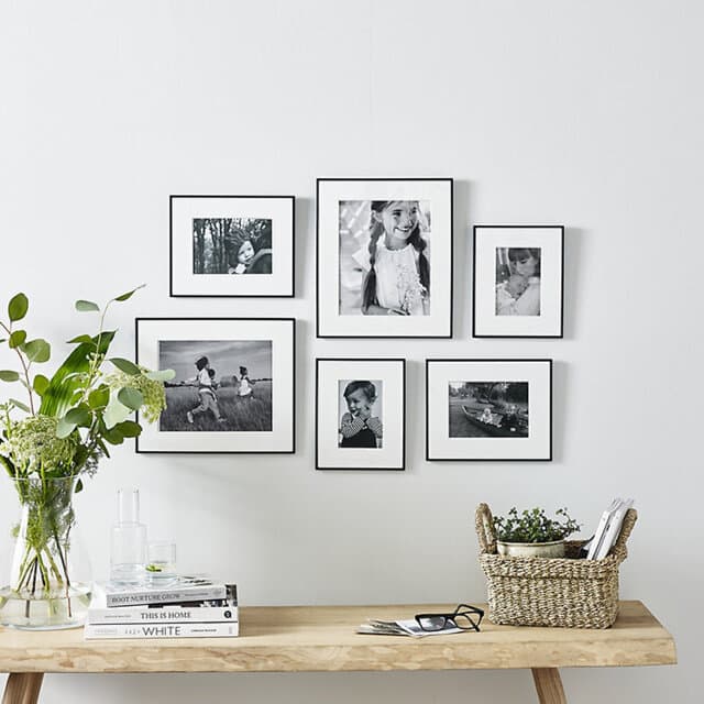 Assets product images the white company gbwhtcomoskbjxji the white company fine black small picture gallery wall black size one size medium