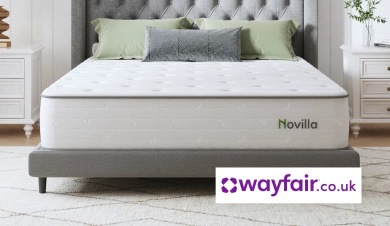 Novilla 27cm Ortho Memory Foam Pocket Sprung Mattress by Wayfair