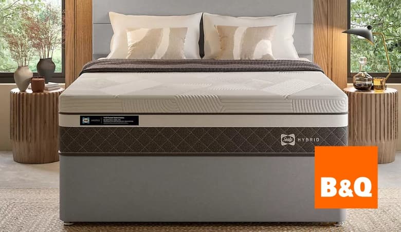 Sealy 1400 Pocket Hybrid Geltex Mattress by B&Q