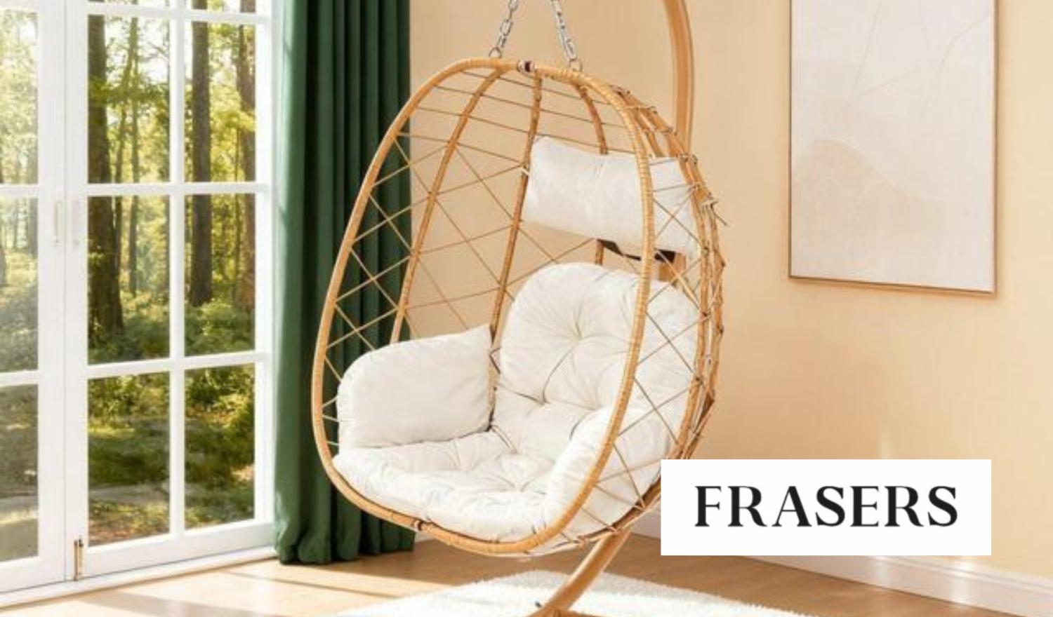 Breeins Swing Hanging Egg Chair by Fraser's