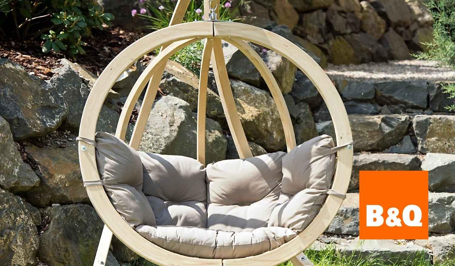Amazonas Globo Wooden Hanging Egg Chair by B&Q >