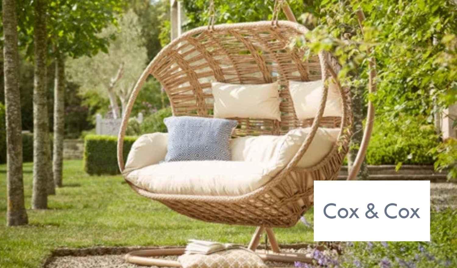 Icaria Double Hanging Chair by Cox & Cox >