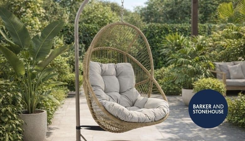 Valbrona Hanging Chair by Barker & Stonehouse